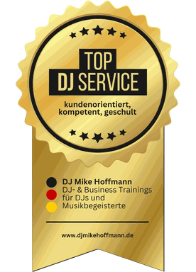 Top DJ Service Siegel – Tony Lötzke zertifiziert durch die Hochzeits DJ Schule