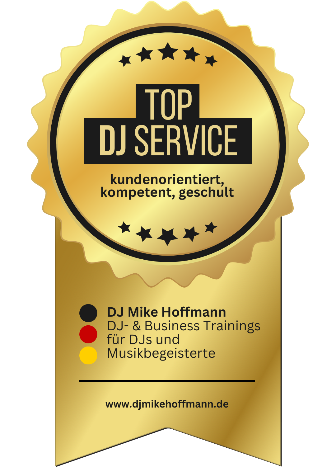 Top DJ Service Siegel – Tony Lötzke zertifiziert durch die Hochzeits DJ Schule